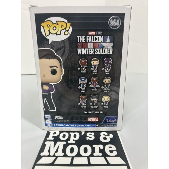 Funko Pop! The Falcon And The Winter Soldier: Baron Zemo 964 Figure W/Box Damage - Picture 4 of 12